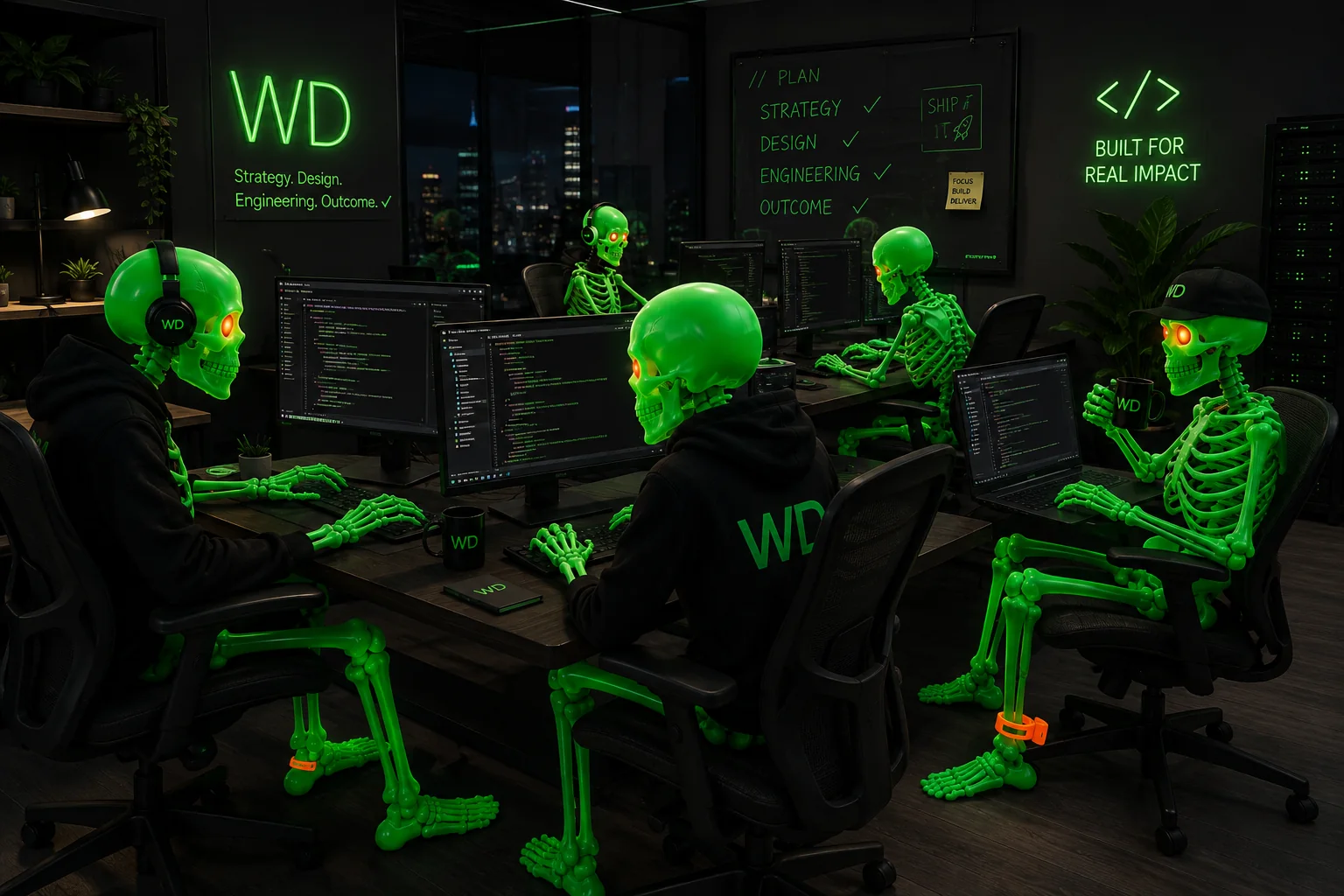 WEBDANGER engineering team building digital products